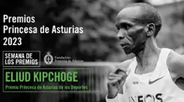 Eliud Kipchoge, 2023 Princess of Asturias Laureate for Sports, will head a symbolic 15-minute race together with teachers and their pupils who participated in "When do I start?: Today"