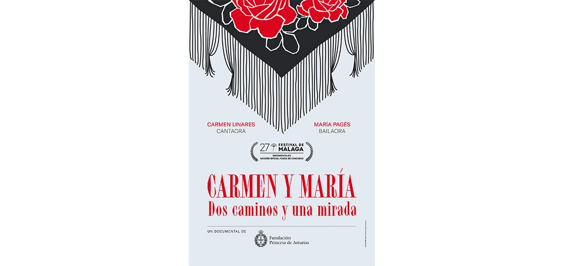 The Princess of Asturias Foundation is to present the documentary “Carmen and María. Two paths, but one gaze”, at the 27th Málaga film festival