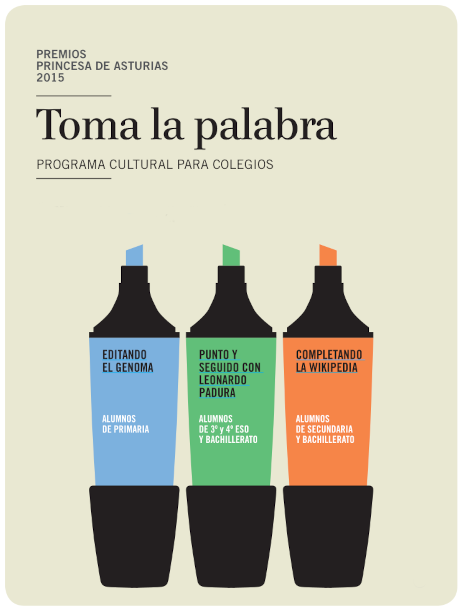 Programa Cultural Toma la Palabra 2015