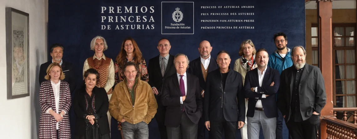 Reunión del jurado del Premio Princesa de Asturias de las Artes 2022