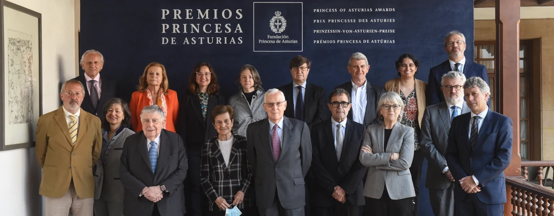 Meeting of the jury for the 2022 Princess of Asturias Award for Communication and Humanities