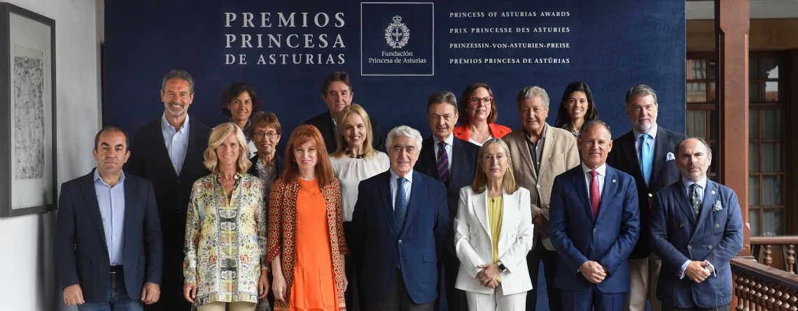 Meeting of the jury for the 2022 Princess of Asturias Award for International Cooperation