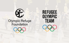 The Olympic Refuge Foundation and Refugee Olympic Team meet with the public