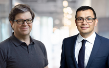 Yann Lecun and Demis Hassabis meeting with primary schoolchildren