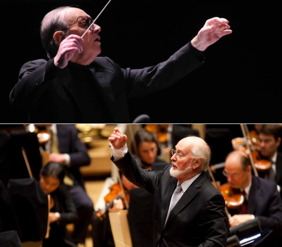 Ennio Morricone y John Williams