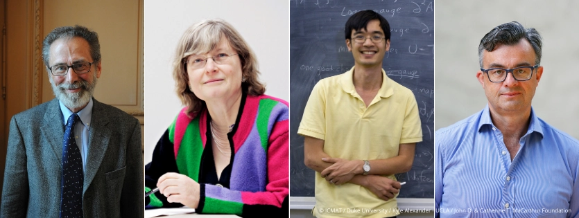 Yves Meyer, Ingrid Daubechies, Terence Tao y Emmanuel Candès