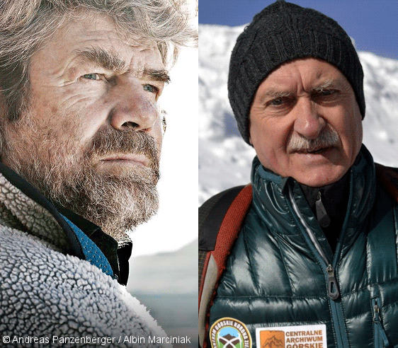 Reinhold Messner y Krzysztof Wielicki