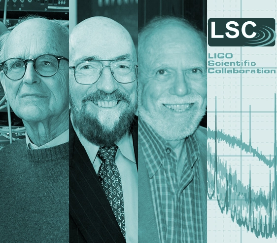 Rainer Weiss, Kip S. Thorne, Barry C. Barish and la Colaboración Científica Ligo