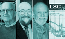 Rainer Weiss, Kip S. Thorne, Barry C. Barish and la Colaboración Científica Ligo