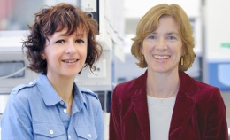 Emmanuelle Charpentier and Jennifer Doudna