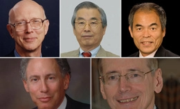 Sumio Iijima, Shuji Nakamura, Robert Langer, George M. Whitesides and Tobin Marks