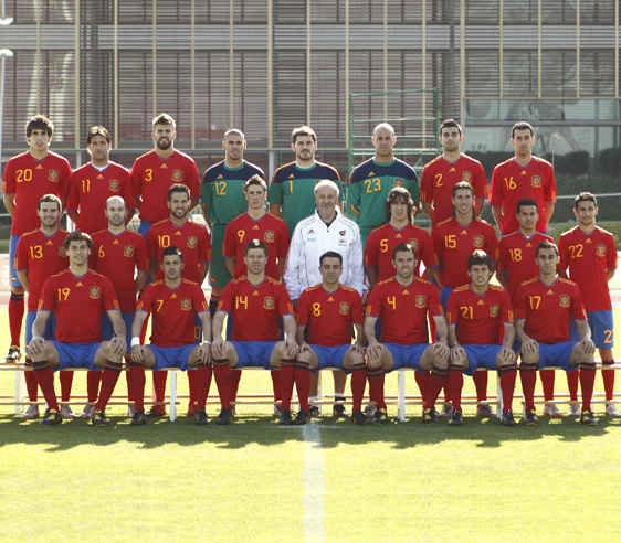 The Spanish National Football Squad