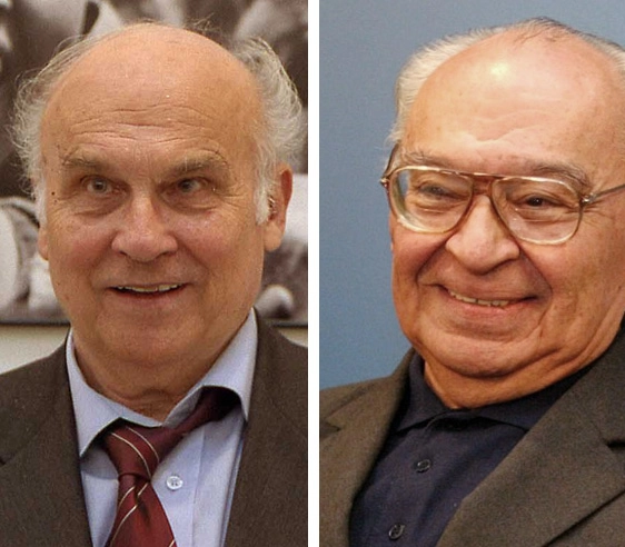 Ryszard Kapuściński y Gustavo Gutiérrez Merino