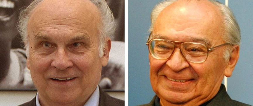 Ryszard Kapuściński y Gustavo Gutiérrez Merino