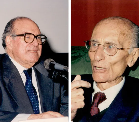 Indro Montanelli and Julián Marías Aguilera