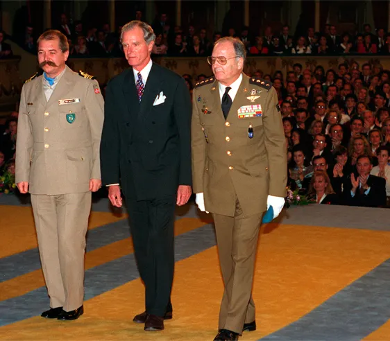 United Nations Blue Berets Stationed in Ex-Yugoslavia