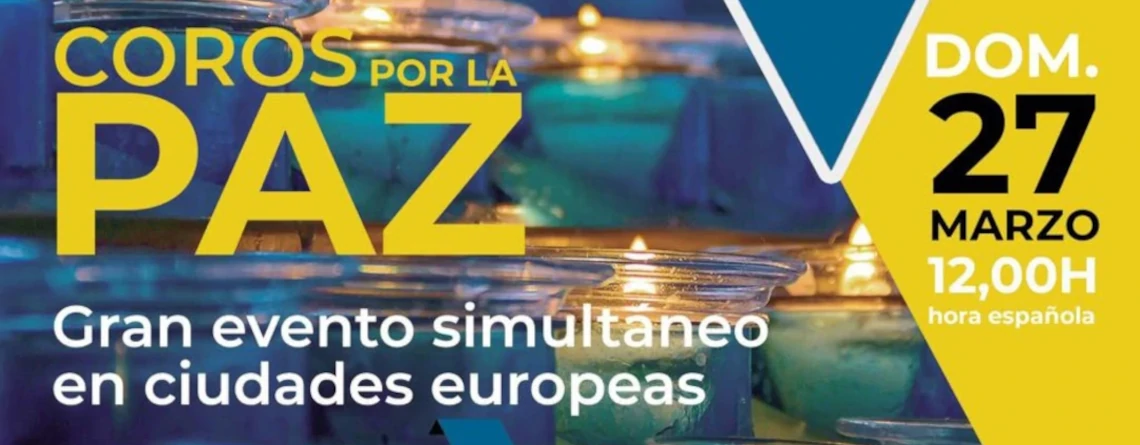 Integrantes del Coro de la Fundación Princesa de Asturias participarán en la iniciativa “Coros por la Paz”