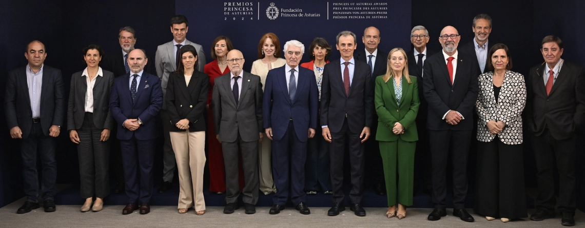 Meeting of the jury for the 2024 Princess of Asturias Award for International Cooperation