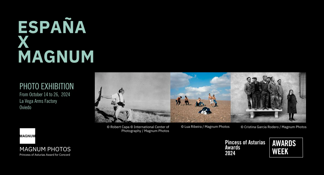 “España x Magnum”, unprecedented photographic exhibition by the Magnum Photos agency, Princess of Asturias Award for Concord