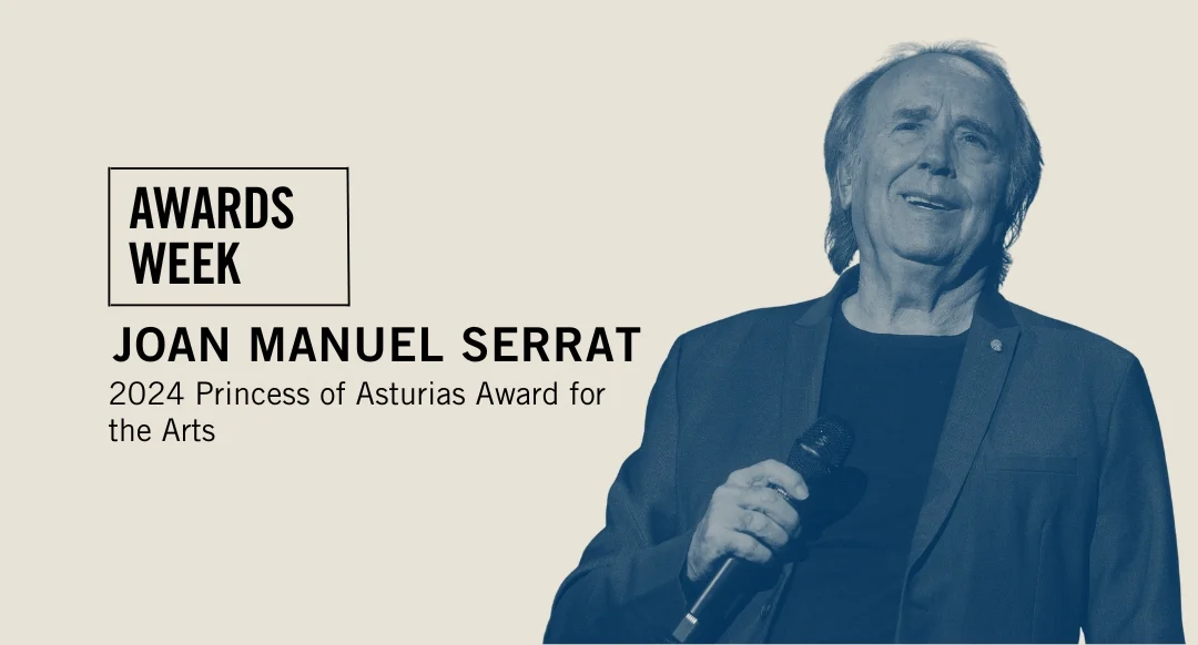  “A Partisan of Life”: 2024 Princess of Asturias Laureate for the Arts Joan Manuel Serrat will review his life and career in a conversation with Iñaki Gabilondo 