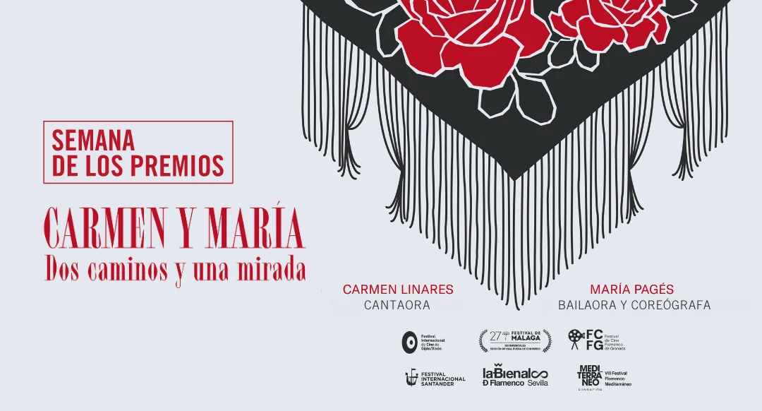 Premiere in Asturias of the  documentary “Carmen and María. Two paths, but one gaze” with the  presence of Carmen Linares and  María Pagés