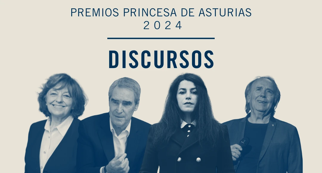 ACTUALIZACIÓN - Ana Blandiana, Michael Ignatieff, Marjane Satrapi y Joan Manuel Serrat pronunciarán discursos en la ceremonia de entrega de los Premios Princesa de Asturias 2024