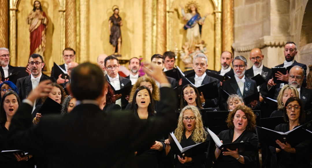 Concierto del Coro de la Fundación Princesa de Asturias con motivo de la festividad de Santa Cecilia, patrona de la Música